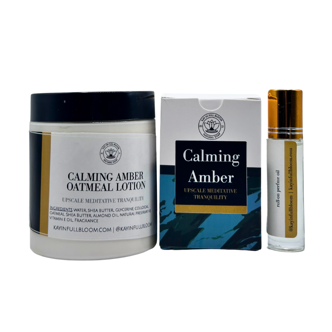 Luxury Calming Amber Sensitive Skin Lotion