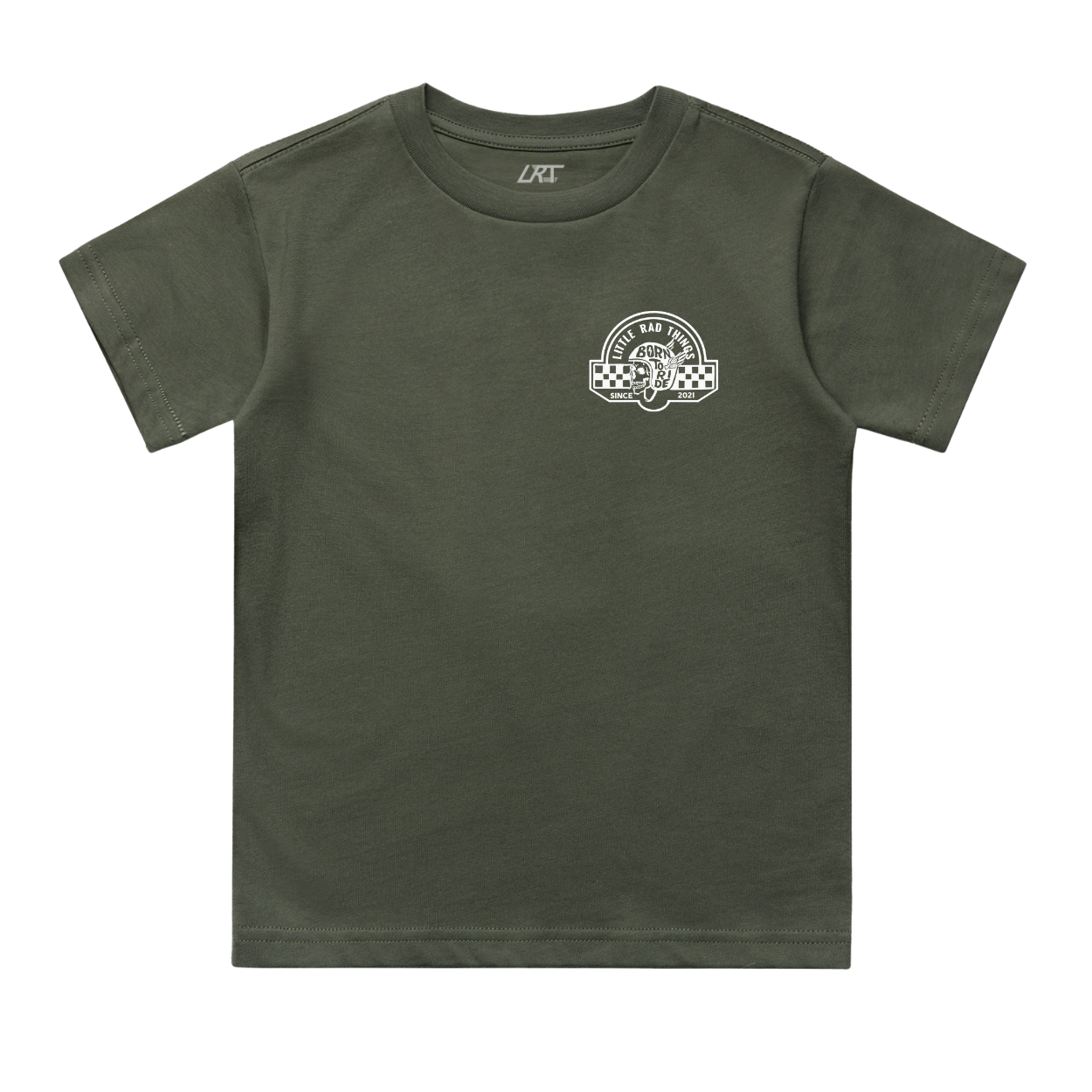 TIL DEATH DO WE RIDE TEE - OLIVE