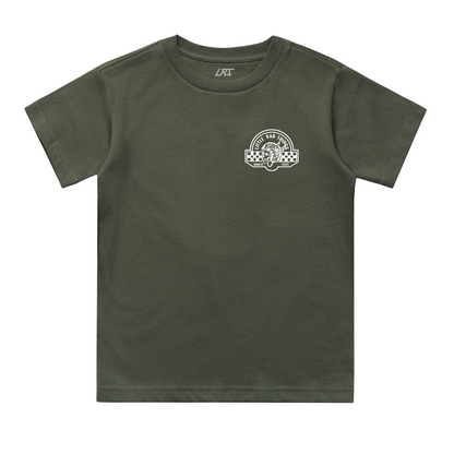 TIL DEATH DO WE RIDE TEE - OLIVE