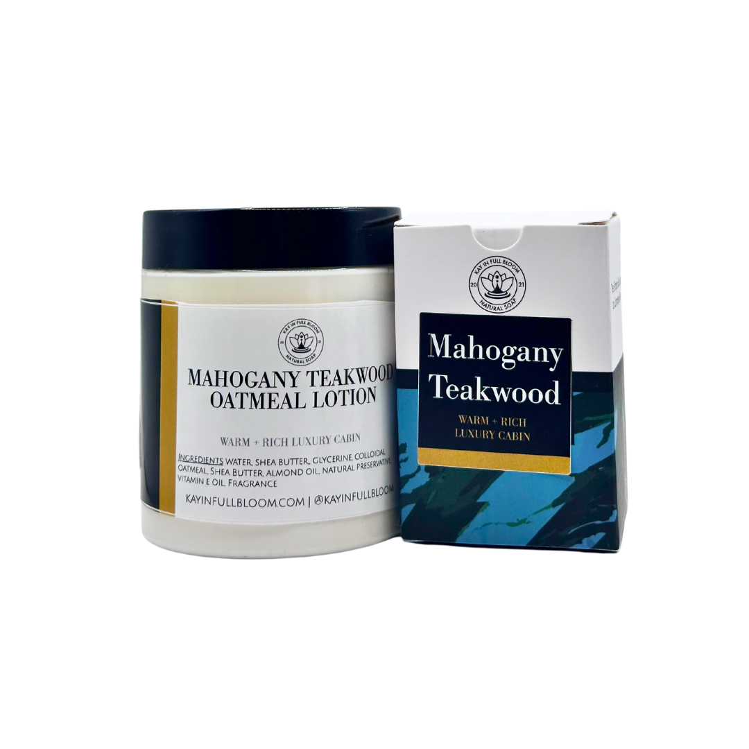 Luxury Mahogany Teakwood Sensitive Skin Lotion