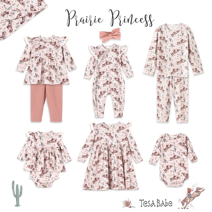 Prairie Princess Baby Girl Western Bamboo Stroller Blanket