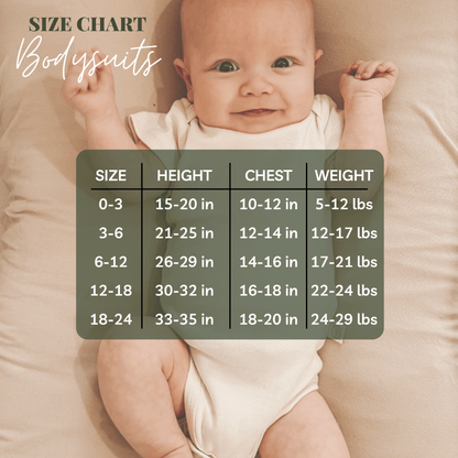 Mama's Coffee Date Organic Cotton Baby Bodysuit Long Sleeve
