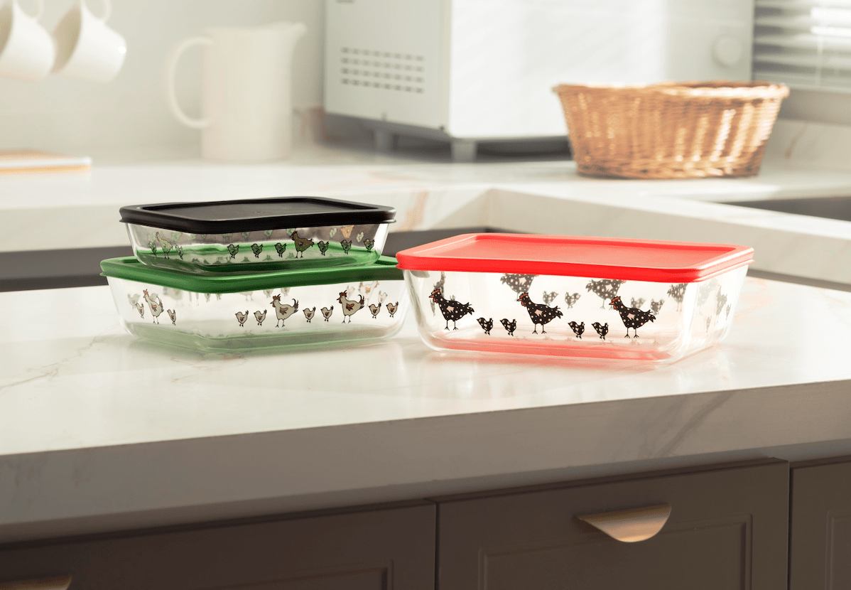 Rectangular Rooster Set