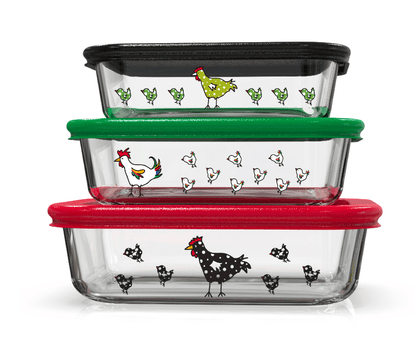 Rectangular Rooster Set
